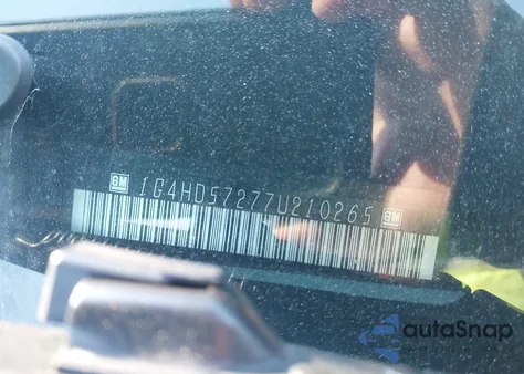 2007 Buick Lucerne Cxl z USA, uszkodzony, nr VIN 1G4HD57277U210265